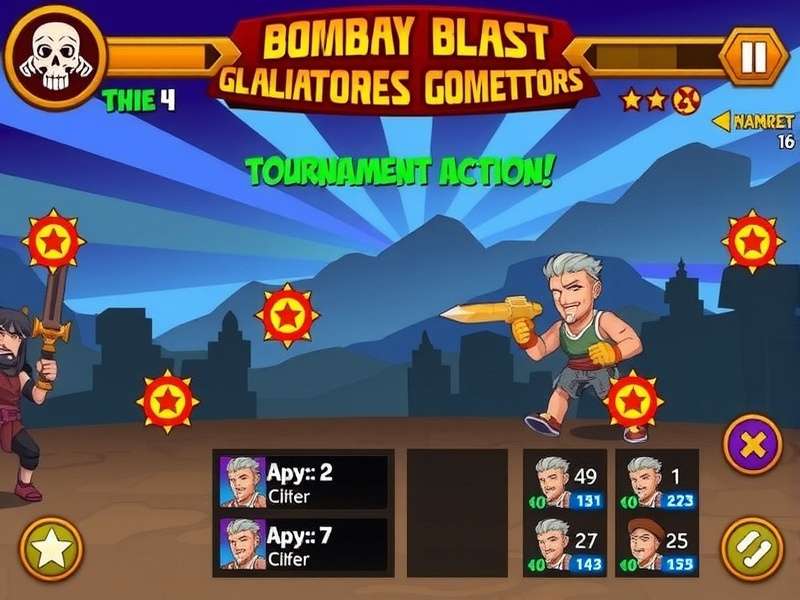 Bombay Blast Gladiators tournament competition